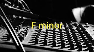 F Minor Rock Guitar Backing Track (138 bpm)