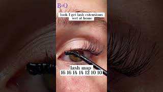 How To Make this look with lashes In 10 Minutes|B&Q Lashes| #diylashextensions #lashtutorial