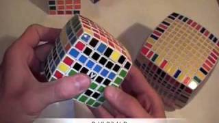 Как собрать куб 11х11 ч.4/6 / How to solve cube 11x11 part 4/6