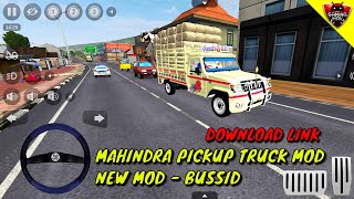 Bus Simulator Indonesia - Mahindra Pickup Truck Mod Download Link - Android Gameplay FHD 860