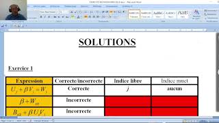 Exercices sur la notation indicielle et le calcul tensoriel (Partie 2)