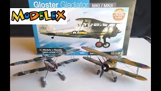 Modelex Gloster Gladiator MK1 MK2 1/72