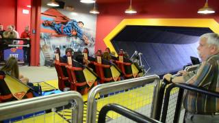 SUPERMAN Ultimate Flight (Off-Ride) Six Flags Discovery Kingdom