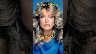 Farrah Fawset Evolution #farrahfawcett #evolution #shorts #celebrities