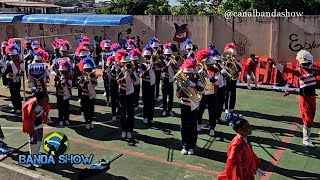 Banda Marcial Navarro de Brito no Intercolegial de Bandas e Fanfarras 2024