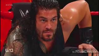 wwe_raw romam reigns vs cesaro match,december 11,2017