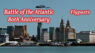 Battle of the Atlantic 80th Anniversary Flypast Compilation