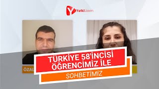 İdari Hakimlik Türkiye 58'incisi Yetki Uzem Öğrencimiz İle Sohbetimiz.