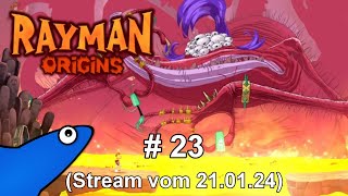 [Let's Stream] Rayman Origins - Teil 23 - Bonus-Kram und der wirklich letzte Level!