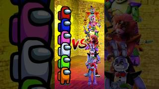 FNAF Security Breach Vs Among Us #shorts #fnafsecuritybreach #amongus