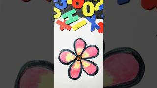 Draw a flower 🌺🌹#art #drawing #colouring #flowerart #easydrawing #trending #shorts #viralvideo