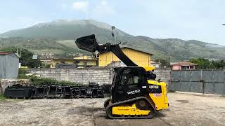 MINIPALA SKID STEER LOADER JCB 190T ECO 2015 A/C