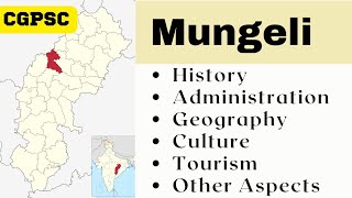 5. Mungeli || Districts of Chhattisgarh || CGPSC 23 || ENG + HINDI || Power Academy #cgpsc