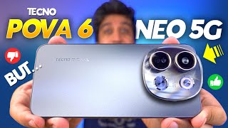 Budget 5G Phone with CRAZY *AI Features* @ ₹11,999! BUT.. 😱 Tecno Pova 6 Neo 5G Review!