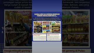 harga minyak berangsur normal