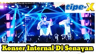 Anto Tipe-X Konser internal Di Senayan Jakarta Percayalah Padaku Kamu Gak Sendirian Kata Bang Tresno