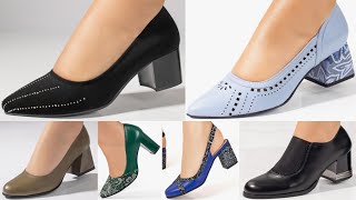 MOST POPULAR COMFORTABLE MID HEELS SHOES 2025 DESIGNS FOR WOMEN LATEST STUNNING SHOES COLLECTION