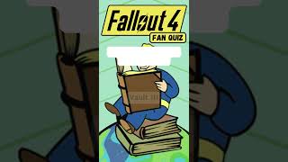 Fallout 4 Trivia Quiz (18) - Test Your Wasteland Wisdom! Can You Answer These Questions? #shorts