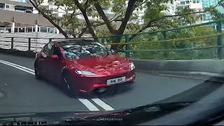 車CAM直擊 - 架車又唔係大架，踩住雙白線行車做乜9呢？