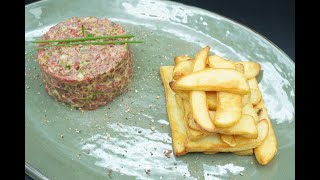 Tartare "Au Couteau" Typique Brasserie