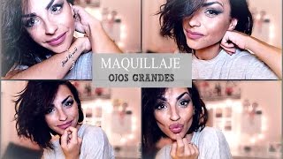 MAQUILLAJE para agrandar los ojos y lentillas circle lenses