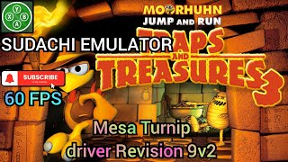 60 FPS Playable | Moorhuhn Jump and Run 'Traps and Treasures 3' | Sudachi Emulator on android.