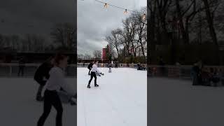 James ice skating