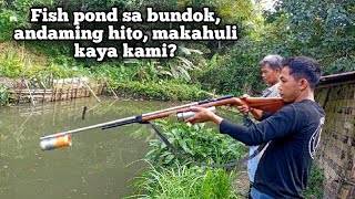 FISH POND SA TAAS NG BUNDOK, DAMING HITO AT TILAPIA, SUSUBUKAN NAMING MAKAHULI GAMIT ANG TIKSAY GUN