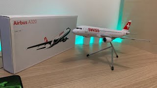 Unboxing the SWISS a320 !