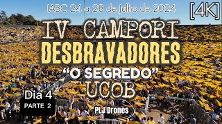 190 - 4K - Drone - IV Campori Desbravadores da UCOB - O segredo #campori #desbravadores #desbravador