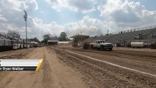 Work Truck at Armada Fair Truck Pulls 2021