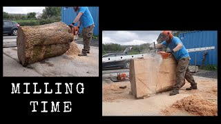 Chainsaw Milling - Log to Lumber