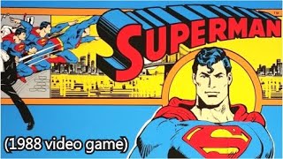 Superman (1988 video game) Arcade