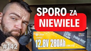 #142 Sporo za niewiele czyli test pojemności Power Queen 12V 280Ah LiFePO4 Battery