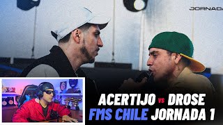 DROSE vs ACERTIJO FMS CHILE JORNADA 1