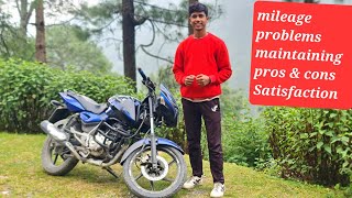 Bajaj pulsar 150 long term ownership review | problem,maintenance cost,pros cons,Satisfaction Level