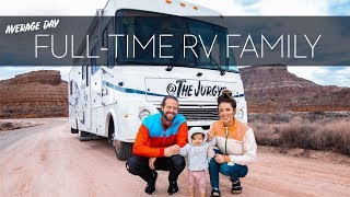 What's an average day like for a FULL-TIME RV Family?