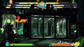 TGS Wesker Gameplay - MARVEL VS. CAPCOM 3