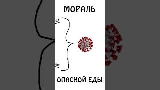 Мораль когда ешь опасную еду #мораль #еда #продукты #сэмонелла #шортс #иф #авызналиэто