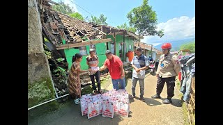 Yudha Puja Turnawan Legislator Garut Kunjungi Rumah Roboh di Limbangan Timur