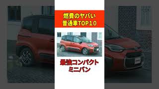 燃費がヤバい国産普通車ランキング #車 #燃費 #shorts