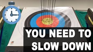 Slow down to improve faster