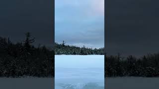 Crawford Lake | Winter trail #shorts #shortsvideo #canada #winter #snow #shortsyoutube #shortsviral