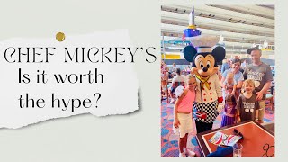 Chef Mickey's Review