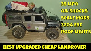 NOT A TRAXXAS TRX 4 | UPGRADED HB TOYS ZP001 LANDROVER DEFENDER | RC WITH POPEYE