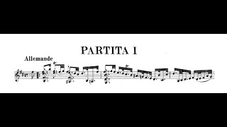 И. С. Бах - Партита для скрипки соло №1 си-минор, BWV 1002 - Ицхак Перлман