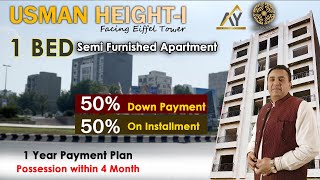 Usman Heights | Bahria Town Lahore | Furnished Apartments For Sale On Easy Installments