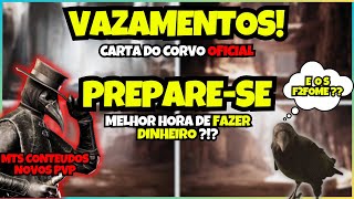 VAZAMENTOS: O FUTURO DE NIGHT CROWS! Novos PvP, Guerra e Como Ganhar Dinheiro!