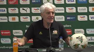 SOUTH AFRICA PRESS CONFERENCE: BETTER TEAM LOST (HUGO BROSS, 2024)