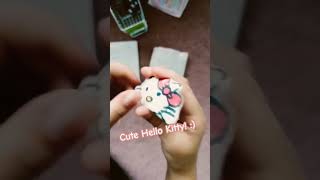 Opening Hello Kitty blind bag! part#2 ✨🤍✨. #shorts #SANRIO  #@preppy_niki